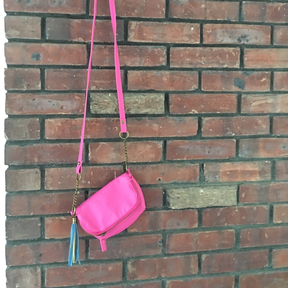 Barbie pink cross body bag